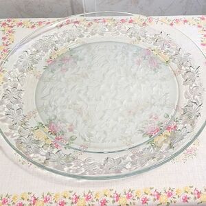 Princess House #509 13” Fantasia Platter NEW ***In the original box